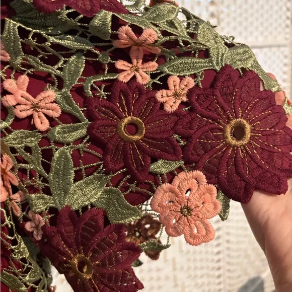 NWT JessaKae Flower Waltz Midi Dress - Picture 10 of 10